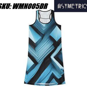Asymetrics Style Women's Racerback Dress dressed dresses dressings dresses \ dre